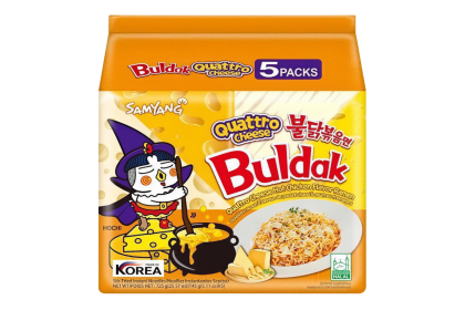 Samyang Hot Chicken Quattro Cheese 三养芝士风味火鸡拉面 145gm x4's（VIP会员价：RM25.90）